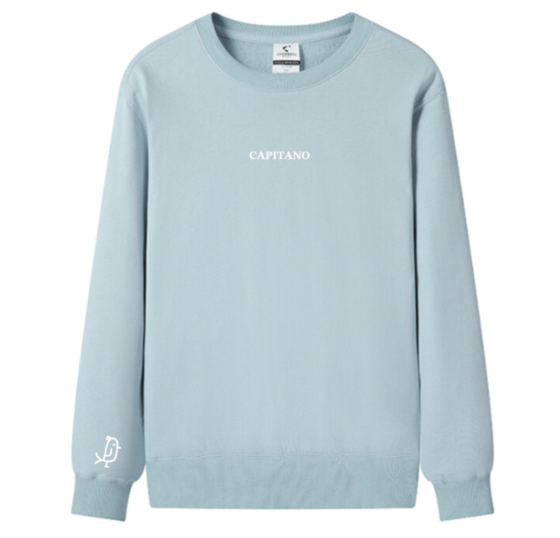 SUDADERA ''CAPITANO'' CELESTE