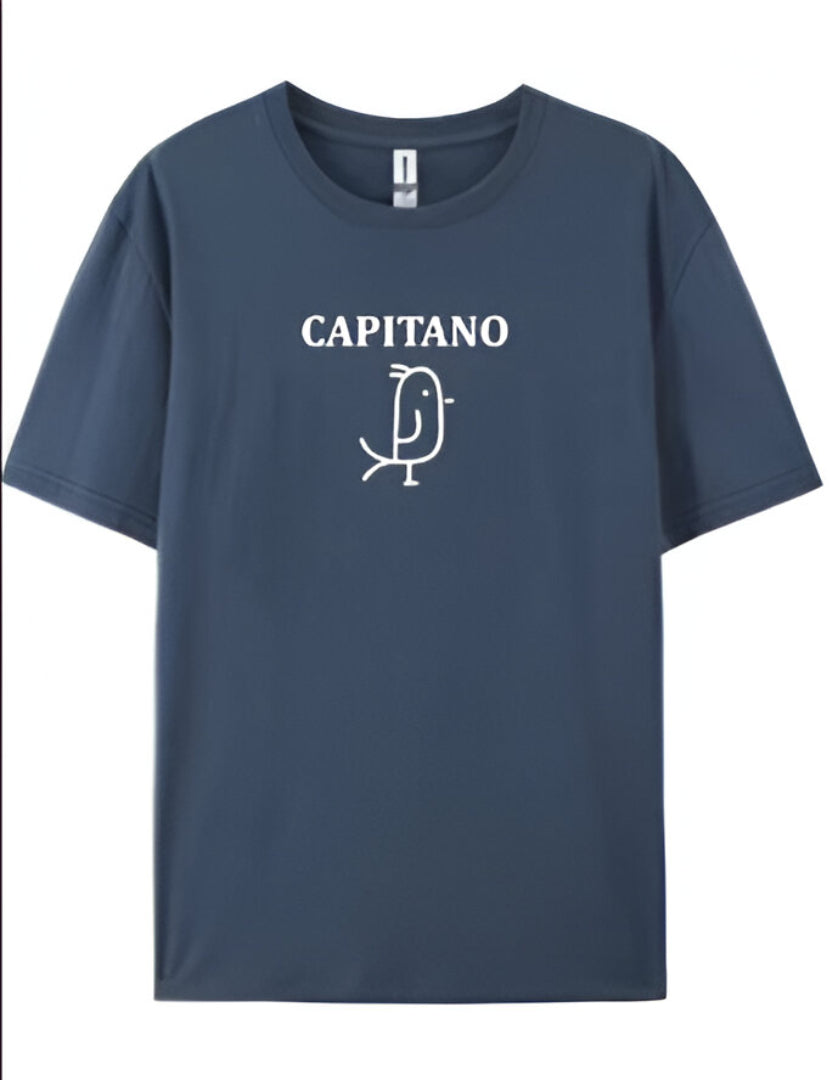 CAMISETA ''CAPITANO'' AZUL MARINO