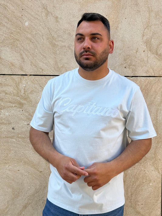 CAMISETA "CAPITANO" CELESTE