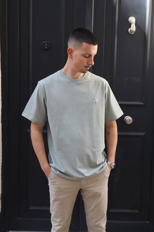 CAMISETA BASICA ''CAPITANO'' VERDE OLIVA