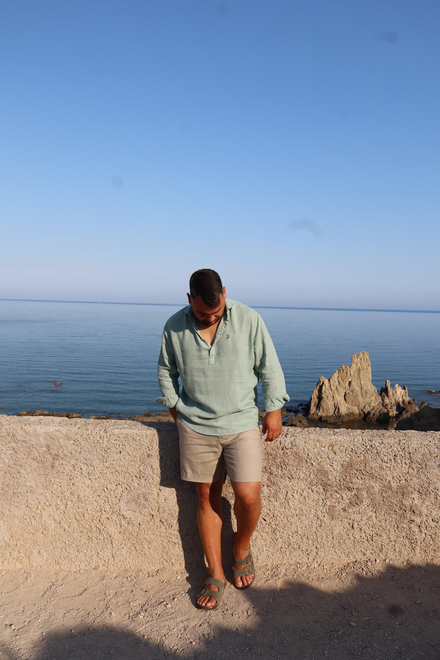 POLERA LINO VERDE