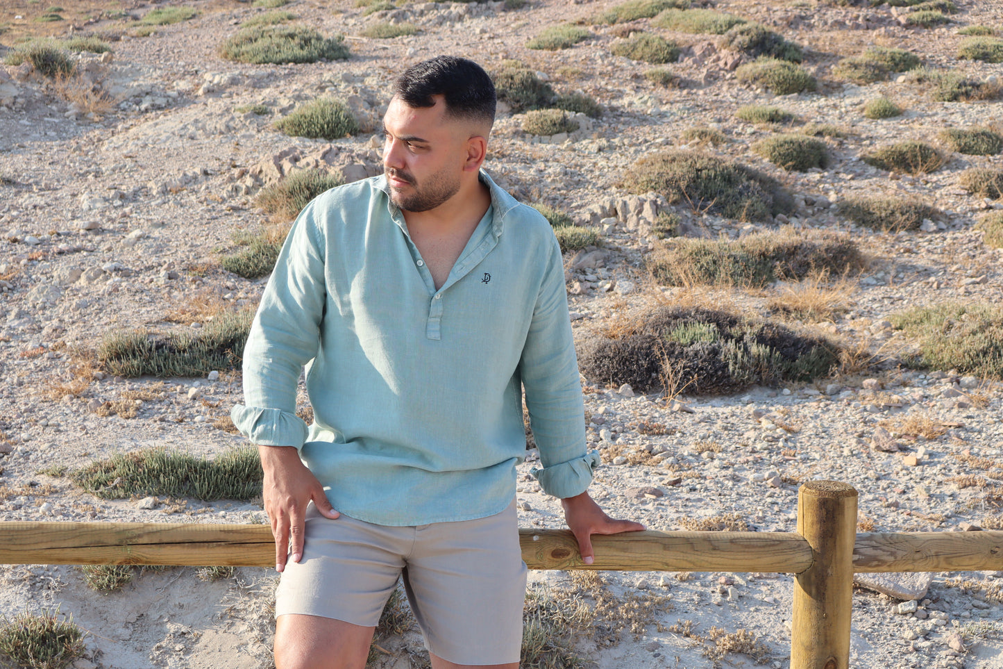 POLERA LINO VERDE